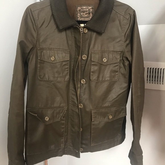 JCREW ARMY JACKET - GREAT condition!! - Picture 1 of 3
